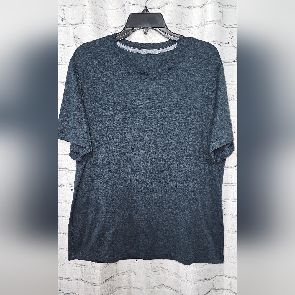 Lululemon Men's Blue‎ Gray Heather T-shirt